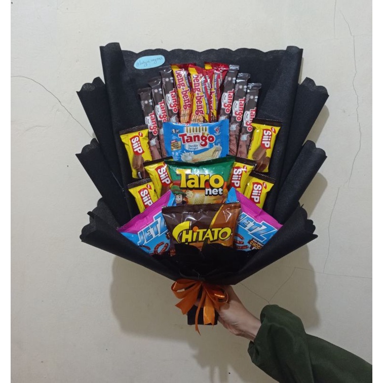 bouquet snack / buket snack murah / bouquet snack murah / bouquet snack wisuda