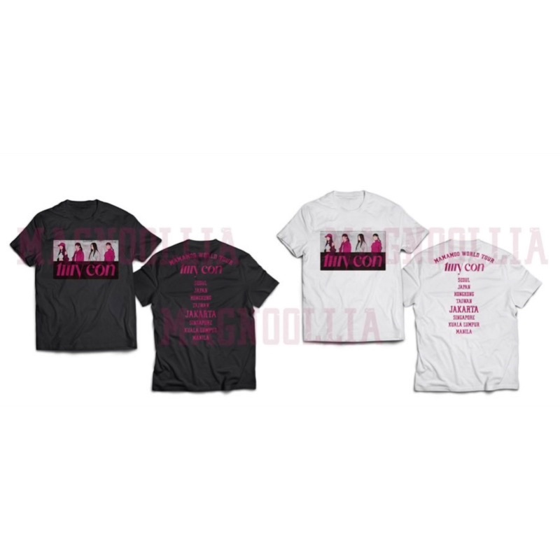 Mamamoo MyCon Jakarta Tshirt Unofficial free Reuseable Cup Mycon