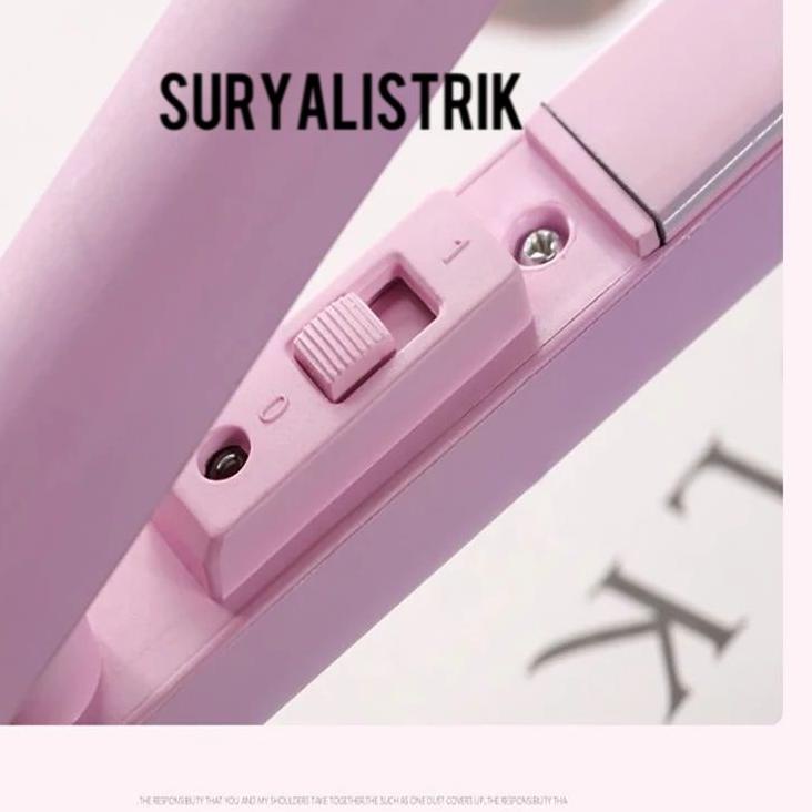 ㅇ Catokan rambut mini Mengeriting/meluruskan/30 detik cepat panas ひ