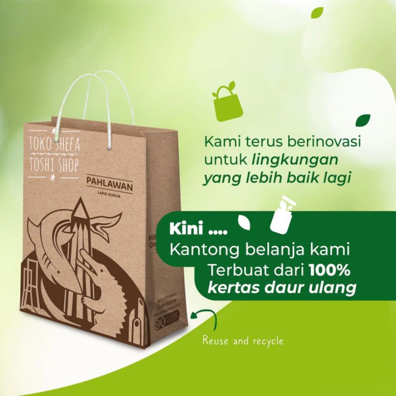 

Paper Bag Lapis Kukus Pahlawan