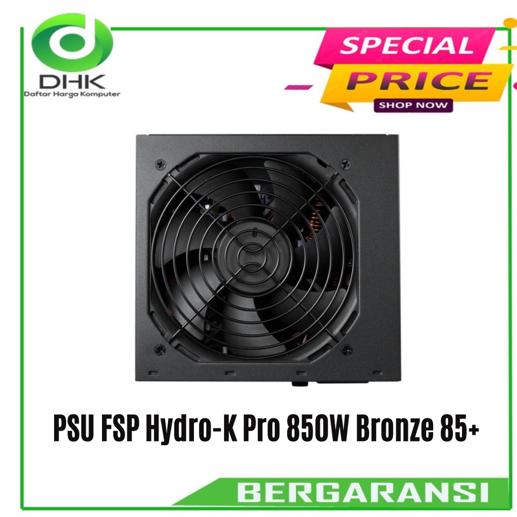 Power Supply FSP Hydro K PRO 850W 80+ Bronze Non Modular