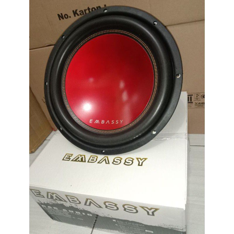Subwoofer Embassy 12" ES 1228 Double Coil-ES 1228 C