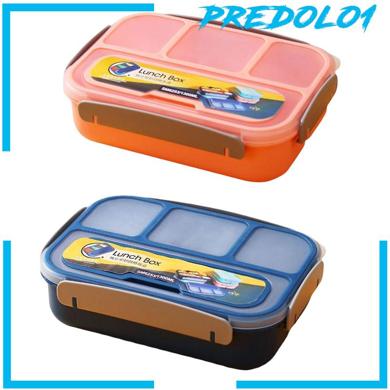 [Predolo1] Lunch Box Container Wadah Buah Buahan Dengan Tutup Tertutup Untuk Piknik Travel