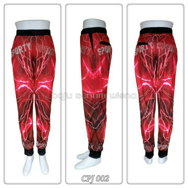 CELANA SENAM JOGER SPORT WANITA
