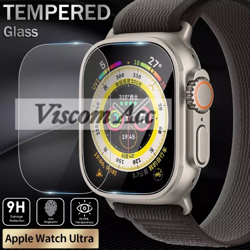 Stok Baru Apple watch ultra 49mm Tempered glass apple watch ultra 49mm clear