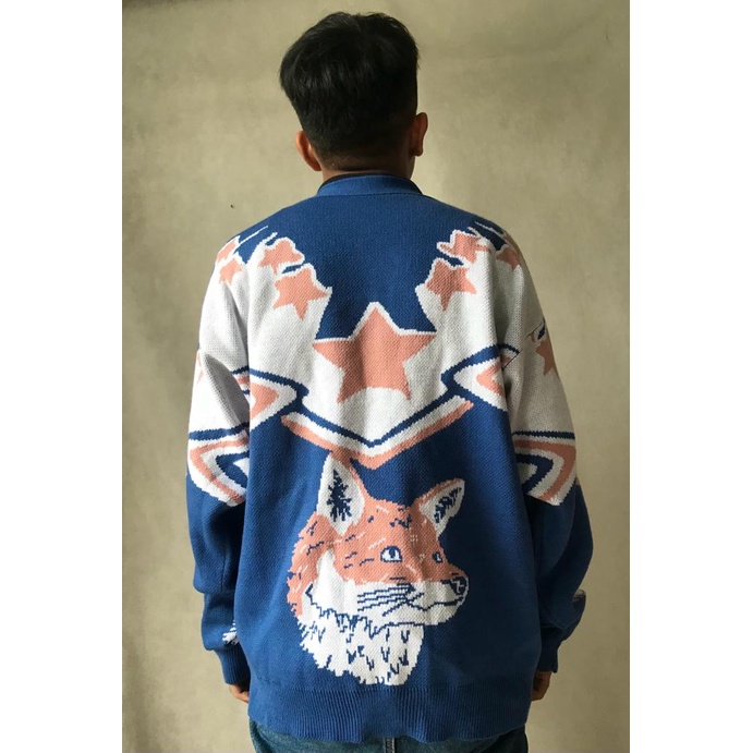 cardigan wolfy plumy knitwear