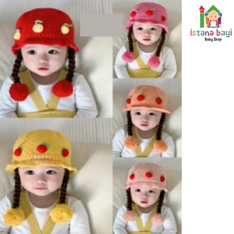 Catellove Kupluk Bayi / Kupluk bayi/ Kupluk Anak - topi anak