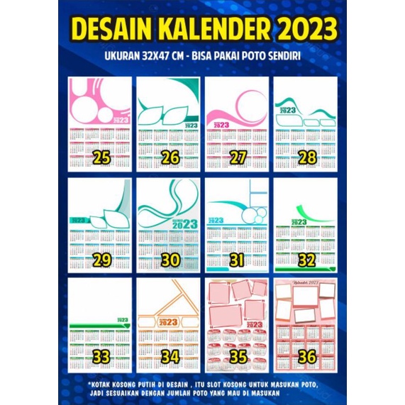 

Kalender custom 2023
