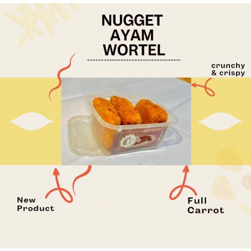 

nugget ayam wortel