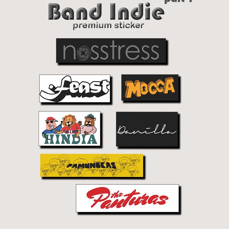 

[C-7&W ☎] Promo Sticker Stiker Pack Band Indie Indonesia Anti Air (Nosstress, Mocca, Feast, Hindia, Danilla, Pamungkas, The Panturas)-berkualitas