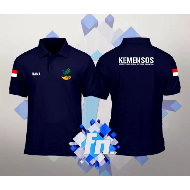 BAJU KERAH KEMENSOS FREE NAMA DADA