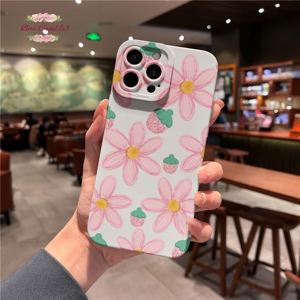 CUSTOM CASE SOFTCASE SILIKON PROCAMERA FLORAL CUSTOM OPPO REALME VIVO XIAOMI SAMSUNG INFINIX IPHONE FOR ALL TYPE BC6907