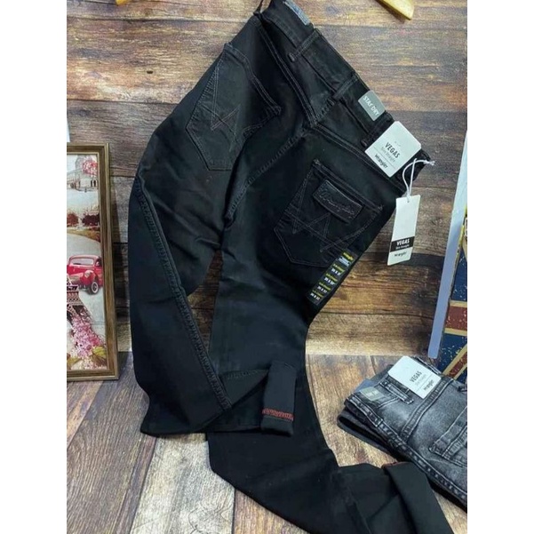 Celana Jeans Slimfit Melar Premium Wrangler Pria-Celana Panjang Strech Original Size 27-34