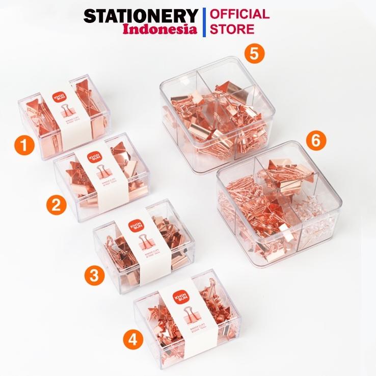 

Serbu Hadiah BINDER CLIP PENJEPIT KERTAS (PAPER CLIP) ROSE GOLD Penjepit Rose Gold Isi - BC 8999-9006