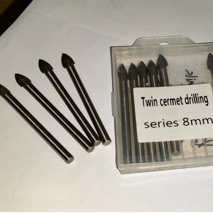 mata bor kaca model tombak / keramik / batu /porselen High Quality