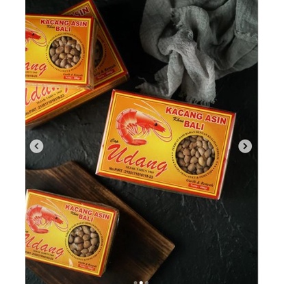 KACANG ASIN CAP UDANG 400GR KHAS BALI HALAL GURIH &amp; RENYAH