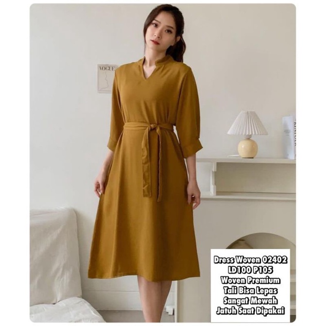 BEFAST - ZSO Dress RORA Wolfis / DRESS LUSIA / Maxy Dress Keluaran Terbaru / Pakaian Wanita Kondangan/Pesta / Dress Lengan Panjang Polos Formal / Fashion Kekinian Wanita Remaja Modis / Dress Wanita Kekinian Trendy