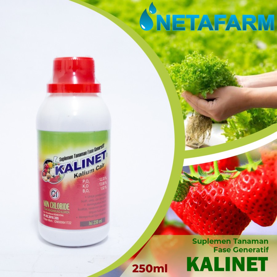 Suplemen Tanaman Fase Generatif KALINET Kalium Cair 250ML - 1pcs