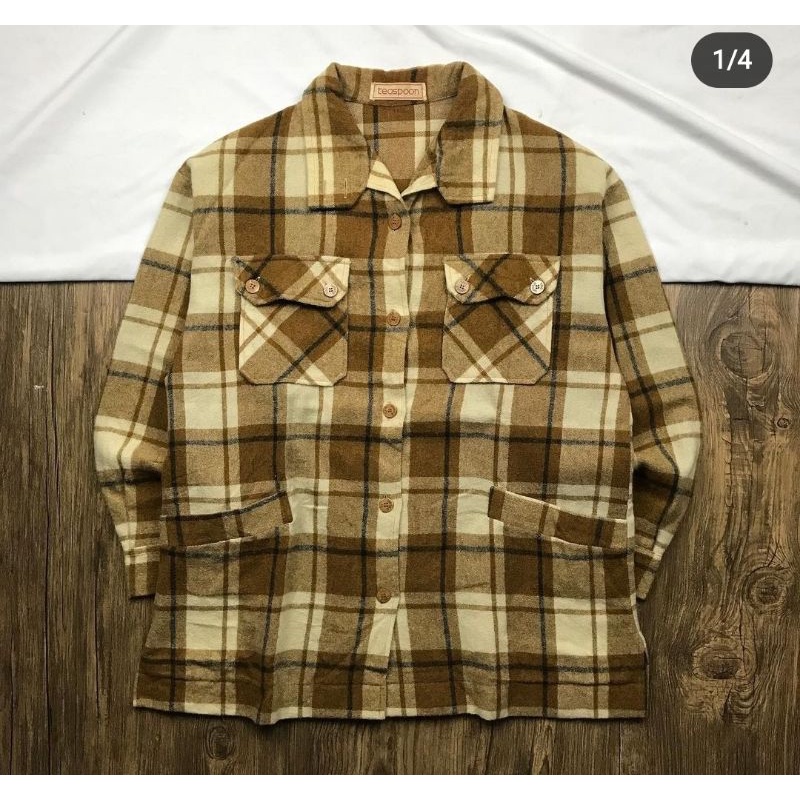 outer flannel 4 pocket