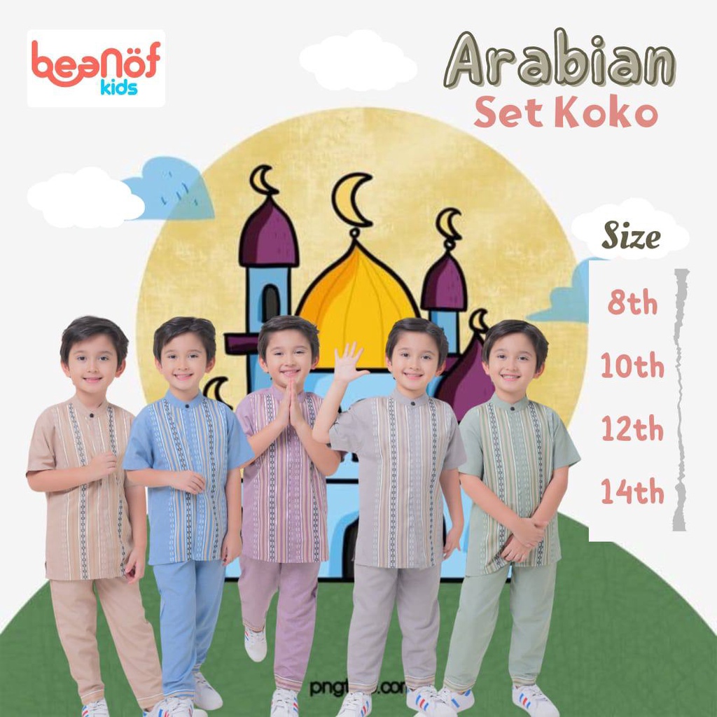 Arabian Set Koko Beanof Kids