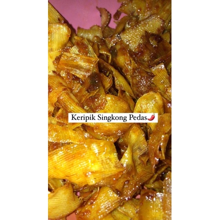 

Keripik singkong pedas 1/4 kg