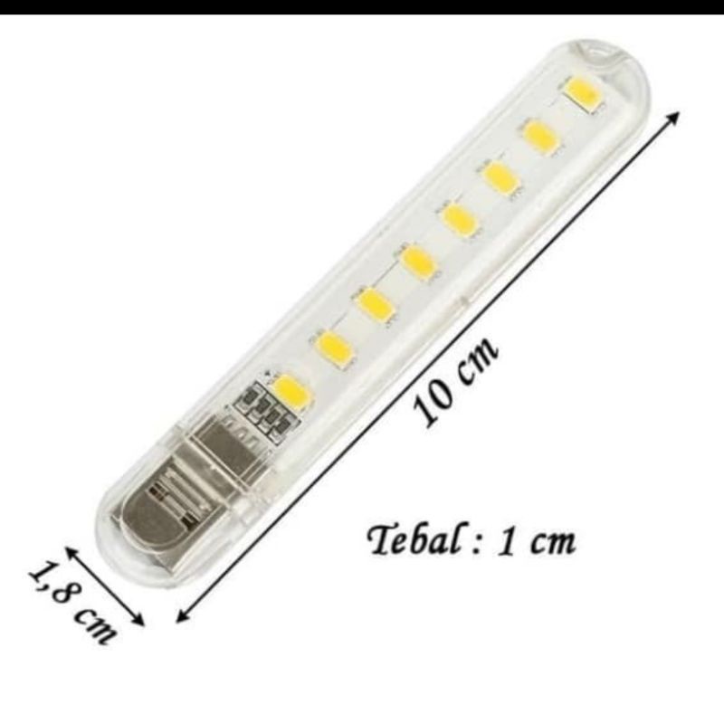 LAMPU LED USB MATA 8