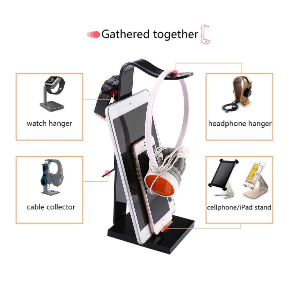 Tempat Dudukan Hanger Headphone Universal Gaming
