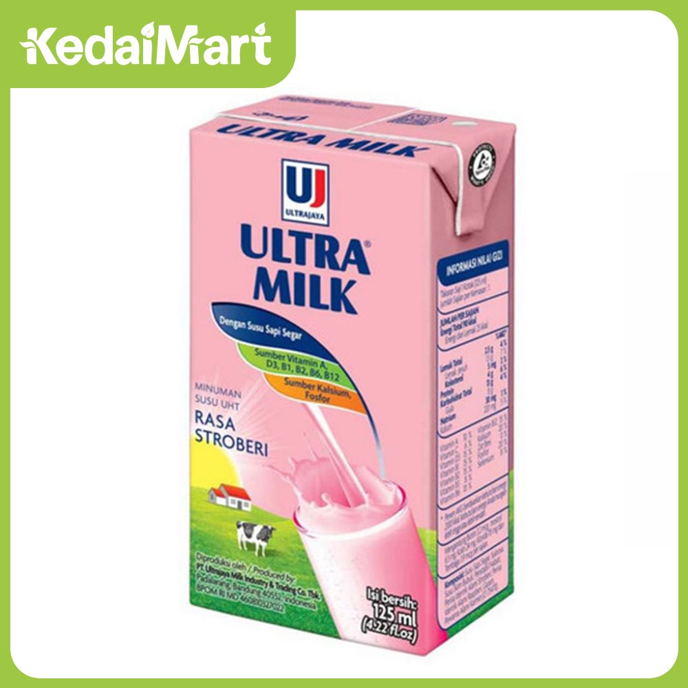 

Ultra Milk Strawberry 125 ml