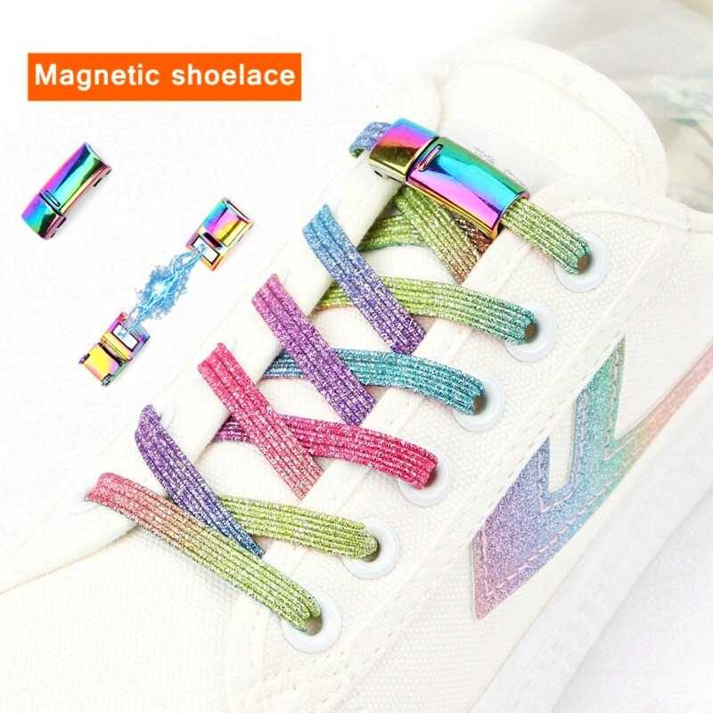 YuanXiangZhu Tali Sepatu Magnetic Lazy Lace No Tie Shoelaces - T10 ( Mughnii )