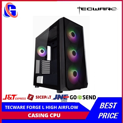 TECWARE FORGE L HIGH AIRFLOW ATX PC CASE GAMING CHASSIS