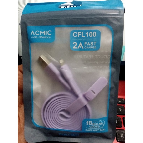 ACMIC kabel data charger iphone lightning fast charging