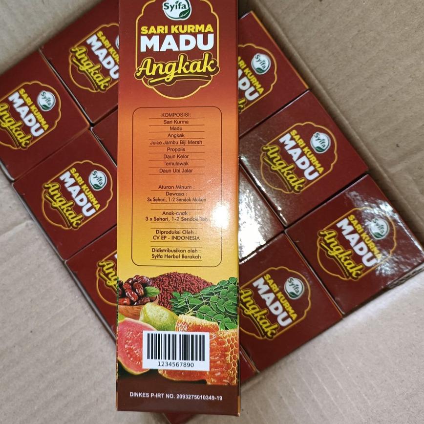 

BISA COD ✔️Sari Kurma Madu ANGKAK Propolis Jambu Biji Plus Daun Kelor / Ubi Jalar 470 Gram|RA1