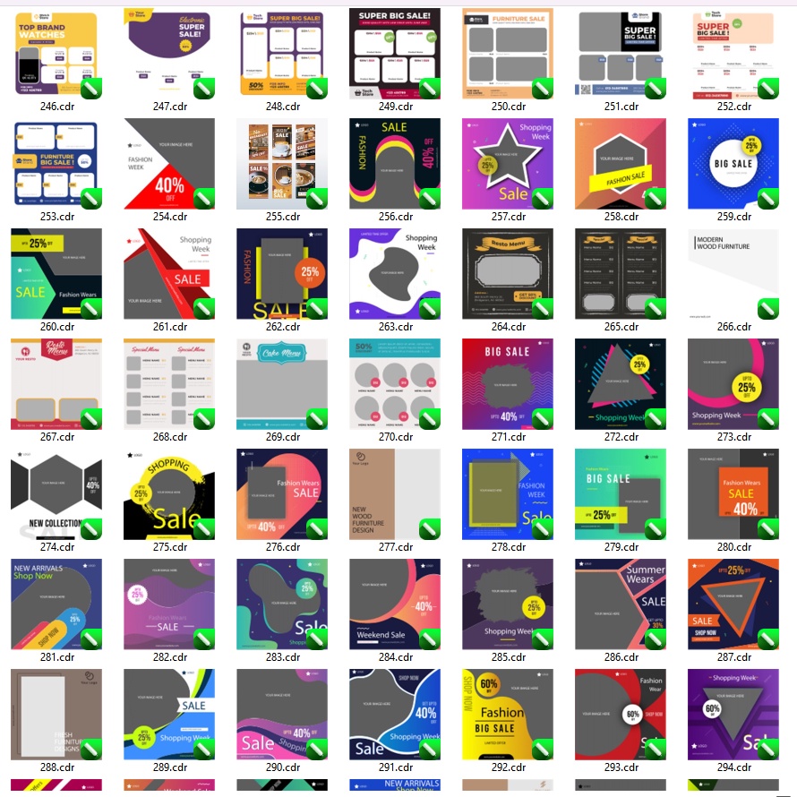 880+ CDR Banners Templates