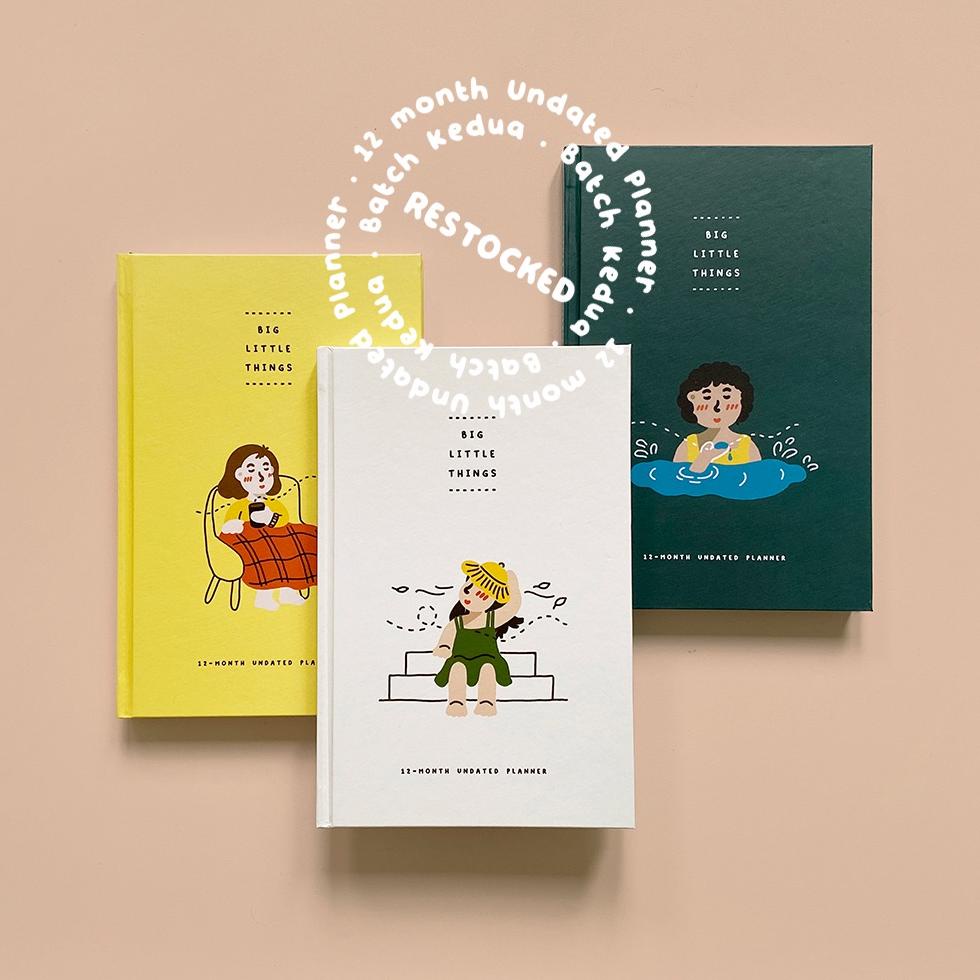 

RESTOCK: UNDATED PLANNER PEEKMYBOOK BIG LITTLE THINGS BATCH 2 / PLANNER 2023 / AGENDA 2023 / JURNAL BOOK / JOURNAL BOOK / DIARY BOOK / PLANNER BOOK / JOURNAL KIT / BUKU JOURNAL / PLANNER BOOK / WEEKLY MONTHLY PLANNER / DIARY / AGENDA MINGGUAN