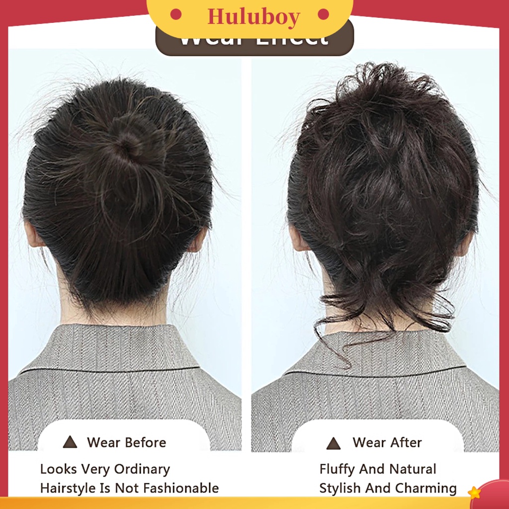 Wig Rambut Elastis Anti slip Breathable Tahan Panas Untuk Pesta