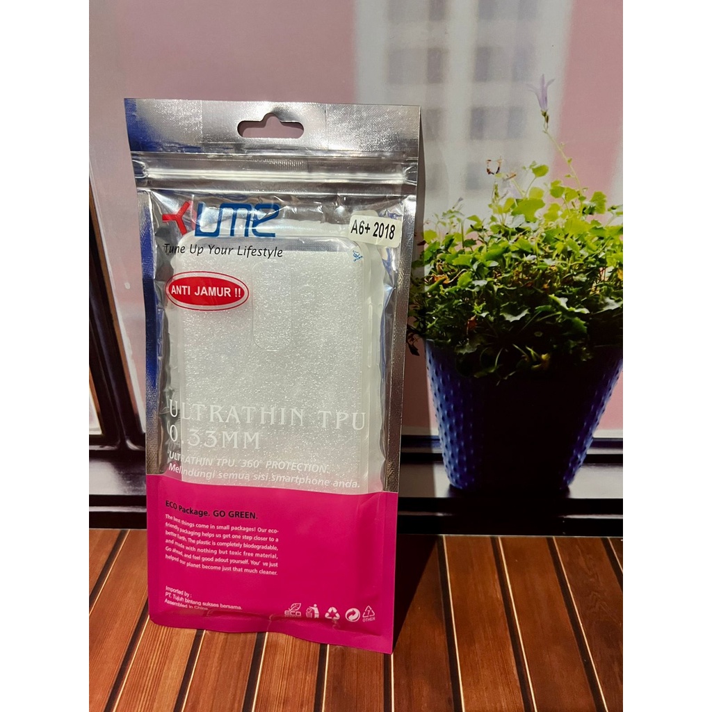 SAMSUNG GALAXY A6 PLUS 2018 UME CLEAR CASE TPU 0.33 MM