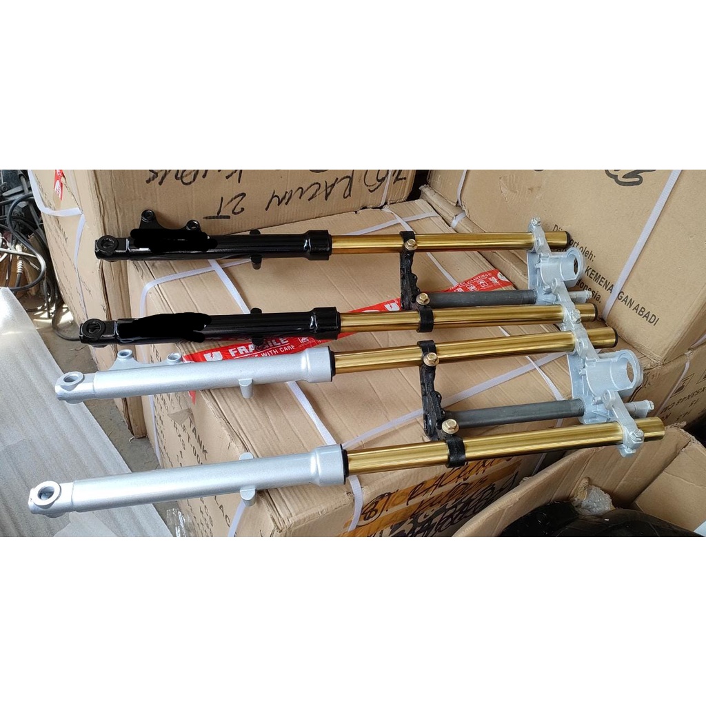 shockbreaker shock skok shok depan rx king full set as gold