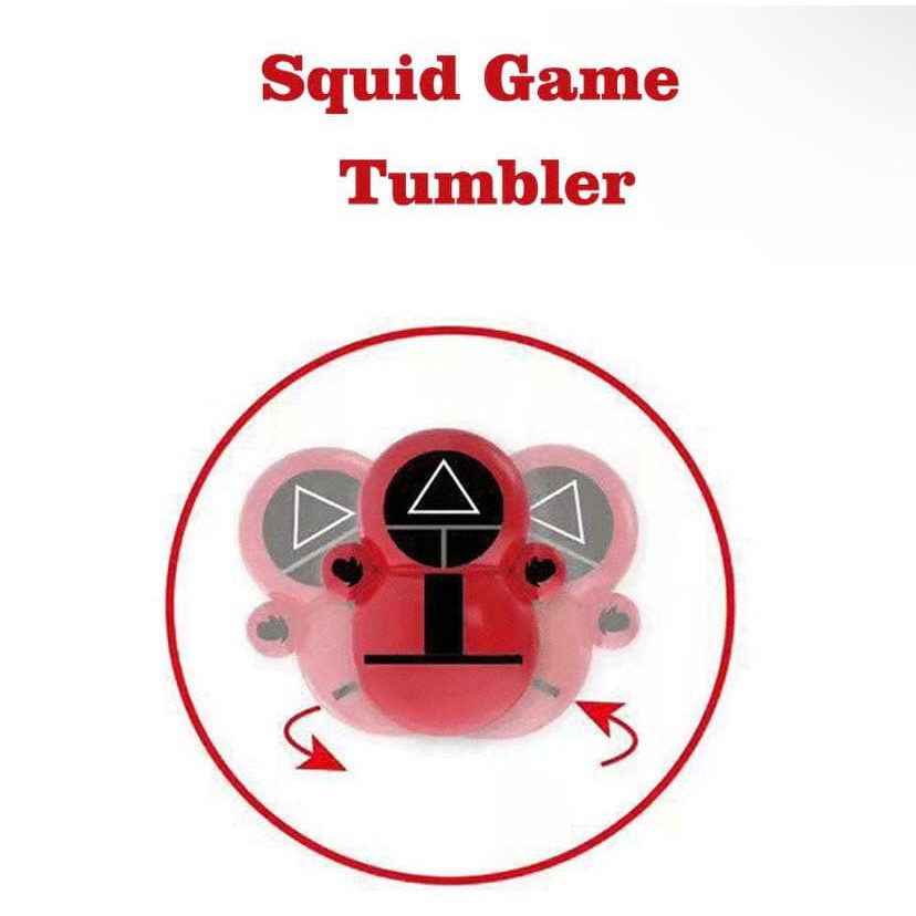 Mainan Squid Game Tumbler 3Pcs Boneka Goyang Squid game Tumbler Squid Game