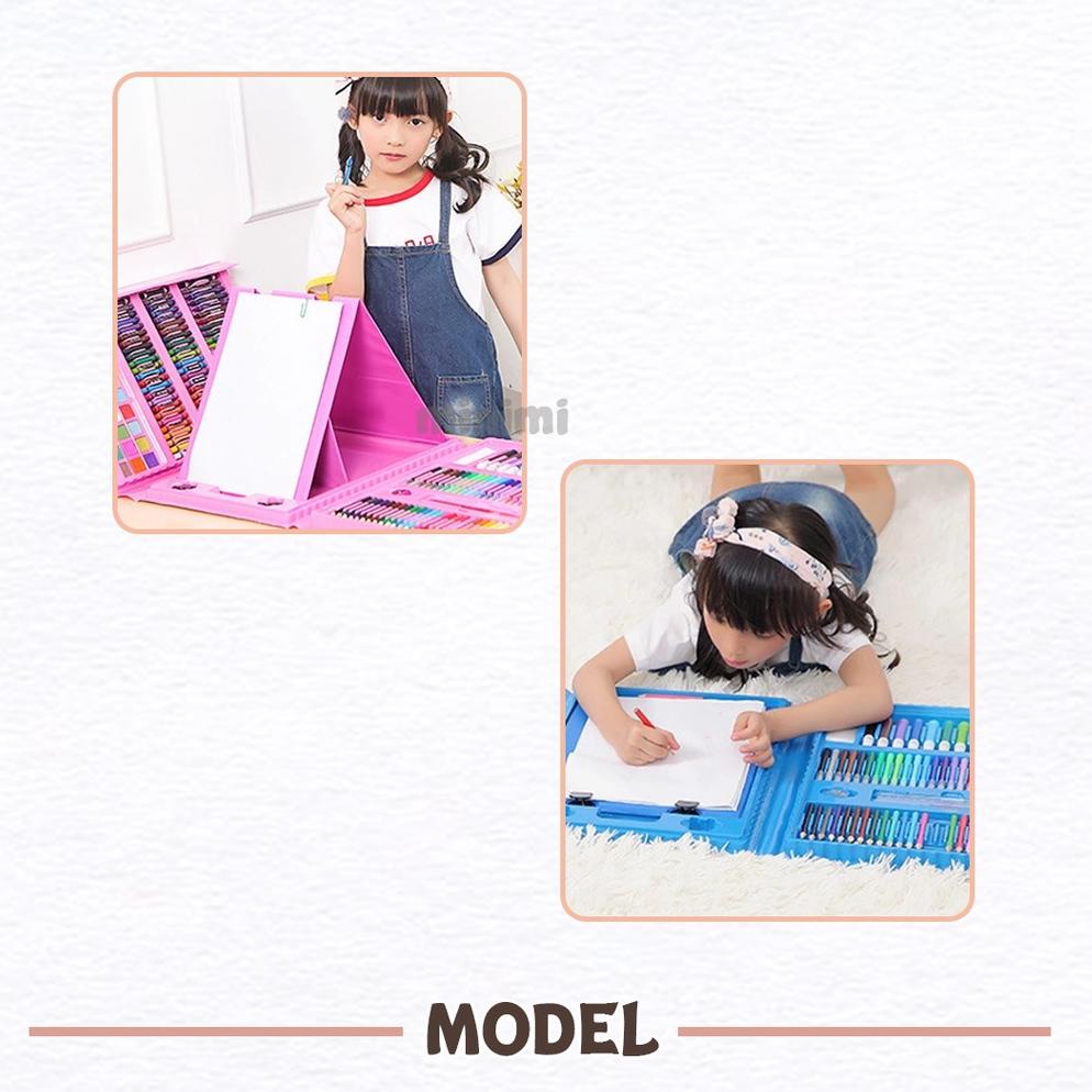 

(T-X5X♥☞) Minimi Crayon Mewarnai Alat Mewarnai Oil Pastel Anak Set Isi 208pcs Oil Pastel Crayon Cocok Untuk Kado amanah