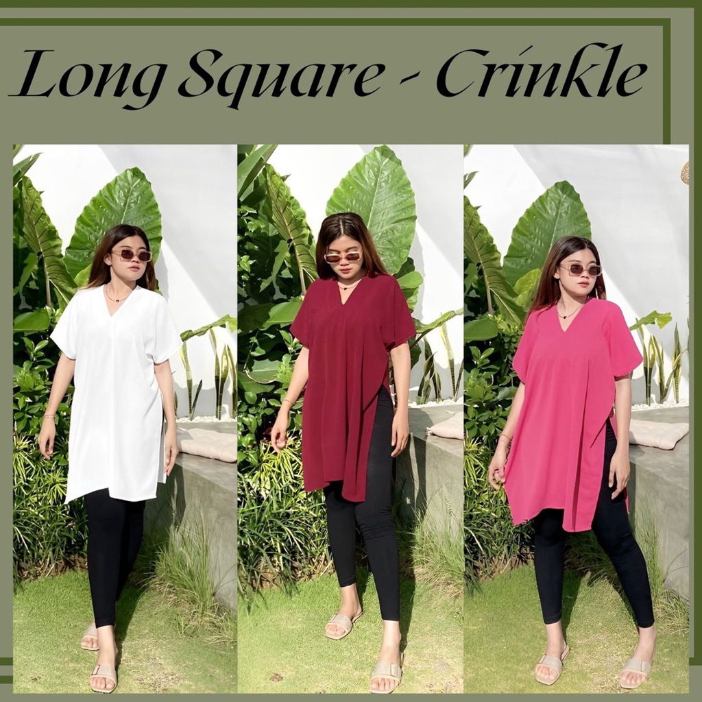 LONG SQUARE NAGITA CRINKLE AIRFLOW PREMIUM