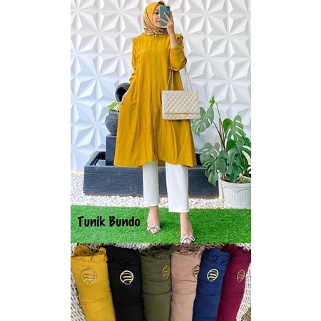 Tunik Bundo | Bahan Polo Linen Premium | Winody