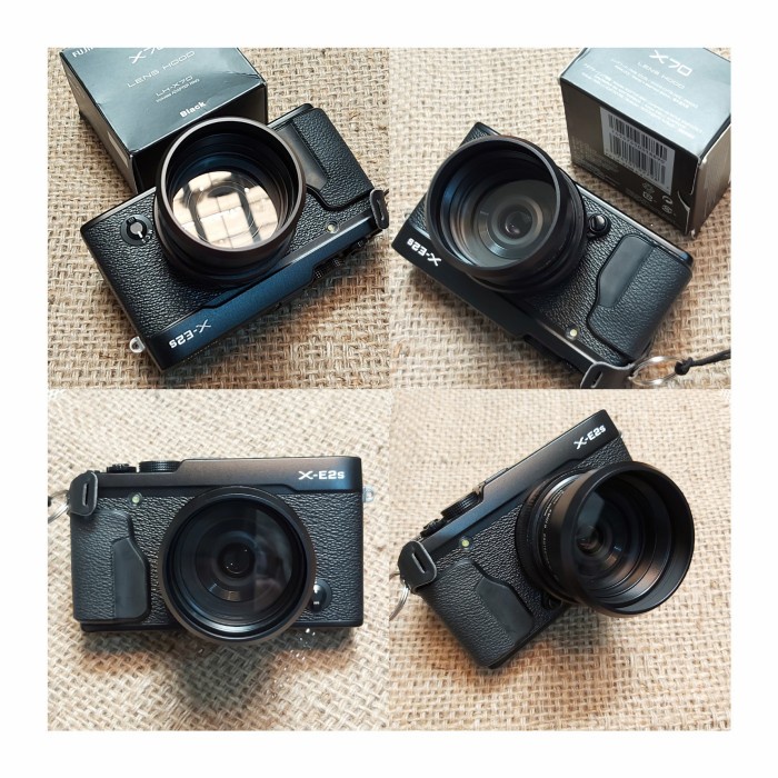 Jual Fujifilm X70 Lens Hood Lh-X70 Black Noir 49Mm Original | Shopee  Indonesia