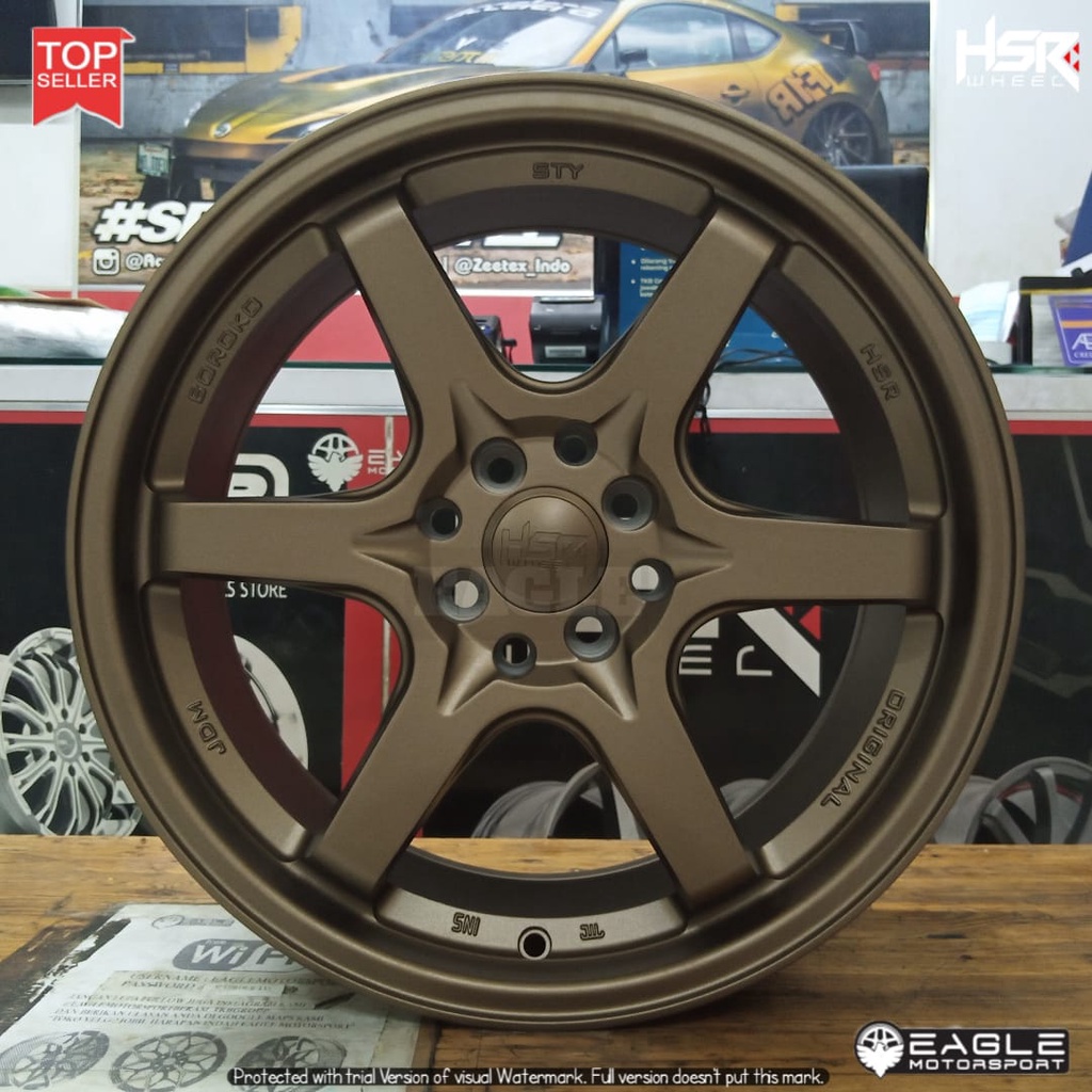 VELG MOBIL R16 RING 16 JDM HSR STY VELG AVANZA XENIA BRIO GRAND LIVINA CITY