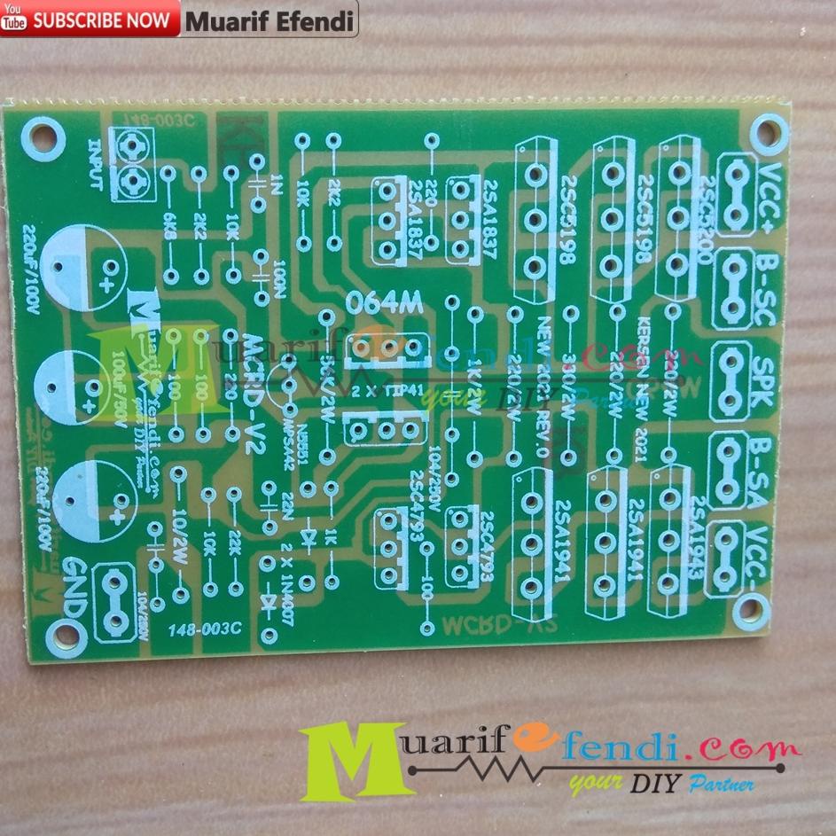 TERPOPULER PCB Power Amplifier MCRD V2 ESKIMO 340M  883