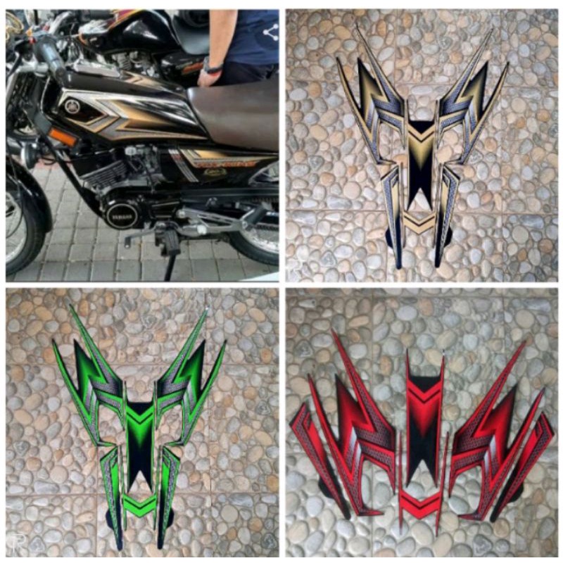 STIKER STRIPING RX KING 2004