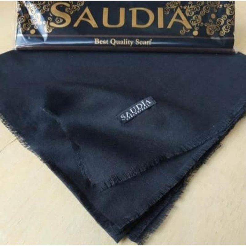 Jilbab Segi Empat Saudia Rawis Polos