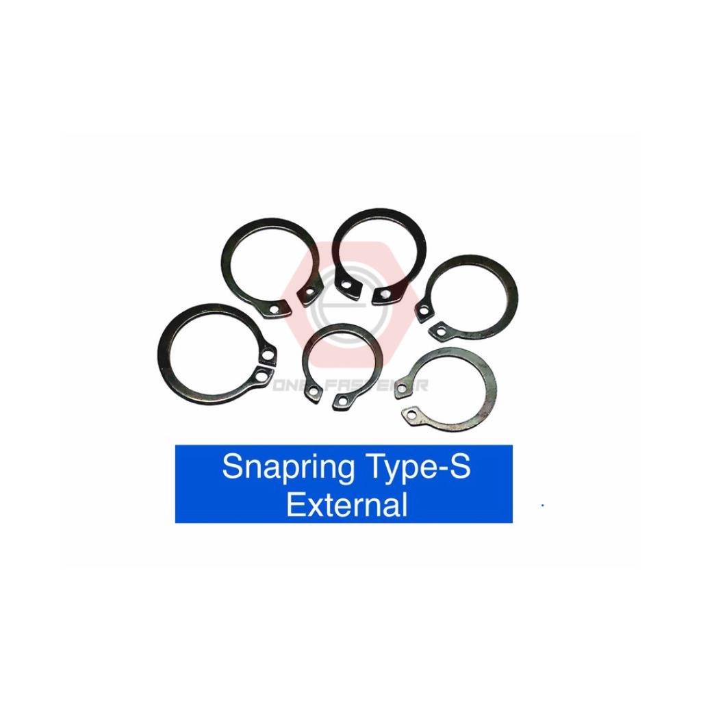 Snapring Type S snap ring Baja Spi Kunci as spare part mesin pompa air luar External