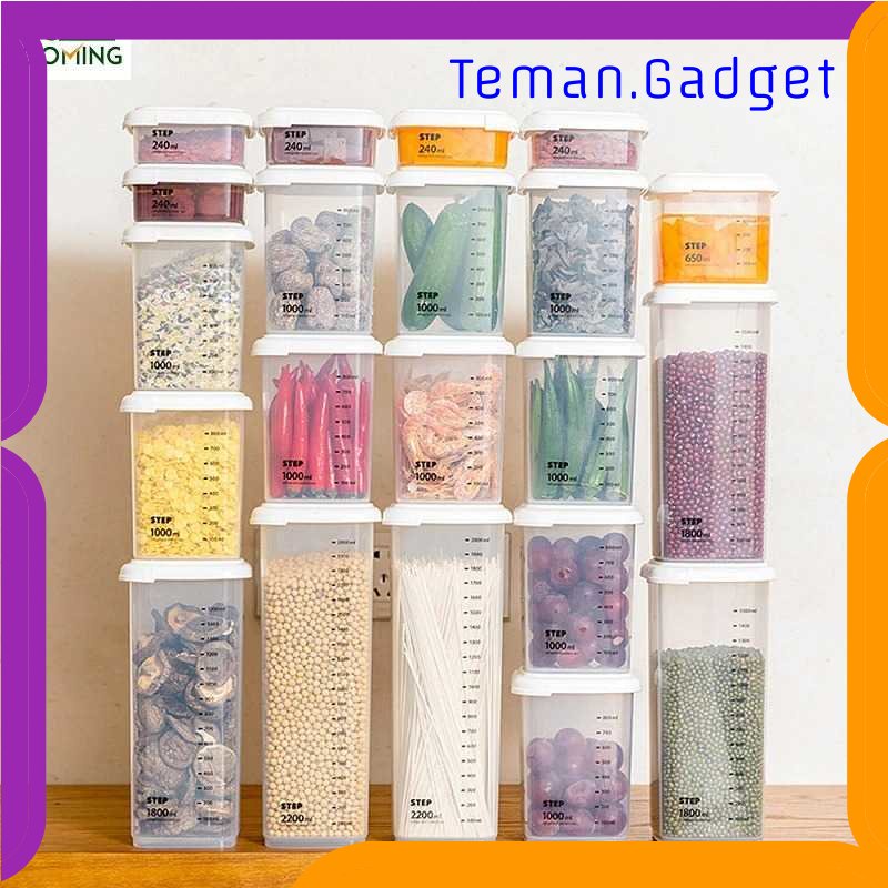 TG - DPR WBBOOMING Toples Wadah Penyimpanan Makanan Food Storage Container - W1804