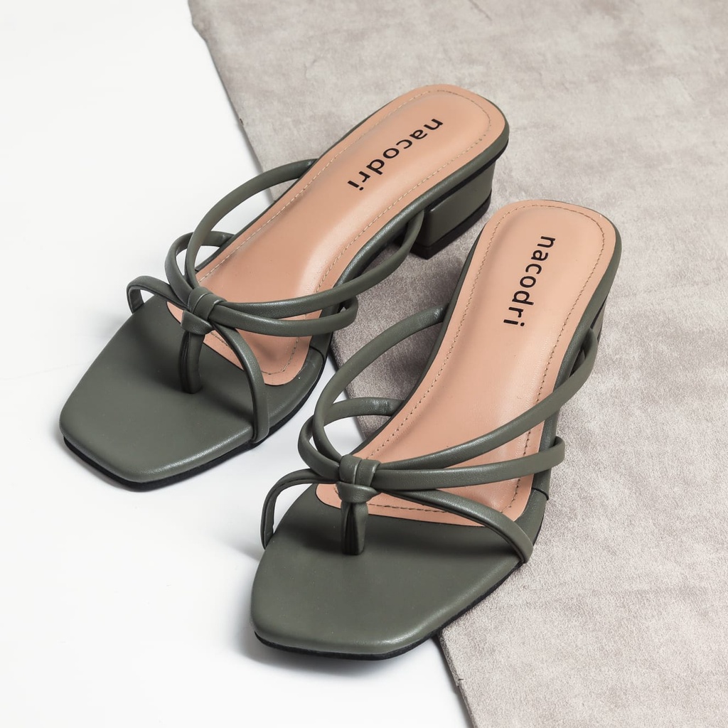 NACODRI - CLEO sandal tali wanita heels 3cm