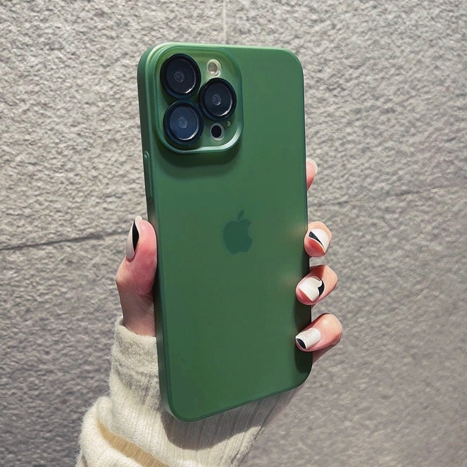 IPHONE 11, 11 PRO, 11 PRO MAX, 12, 12 PRO, 12 PRO MAX, 13, 13 PRO, 13 PRO MAX - ALPINE GREEN THIN TI